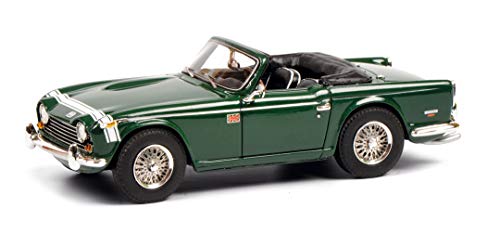 Schuco 450880800 Triumph TR250, mit geöffnetem Verdeck, Modellauto, Resin, 1:43, grün Italien Modellfahrzeug von Schuco