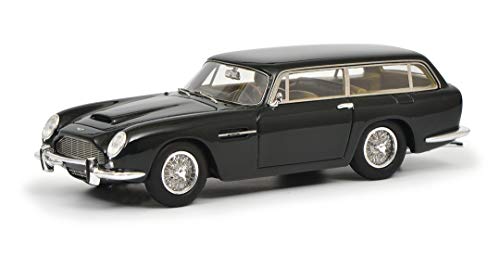 Schuco 450903500 Aston Martin DB6, Shooting Brake, Modellauto, 1:43, Resin, dunkelgrün von Schuco