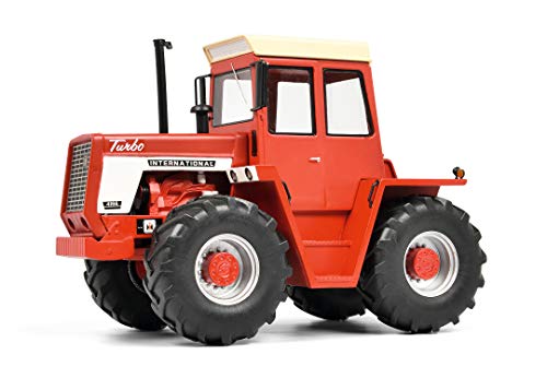 Schuco 450910900 International 4166, Traktor, Modellauto, Maßstab 1:32, Limited Edition 1.500, Resin, rot von Schuco