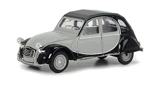 Schuco 452021700 Citroen 2CV Charleston, Modellauto, Maßstab 1:64, grau/schwarz von Schuco