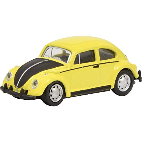 Schuco 452633400 VW Käfer, gelb-schwarz 1:87 452633400-VW von Schuco