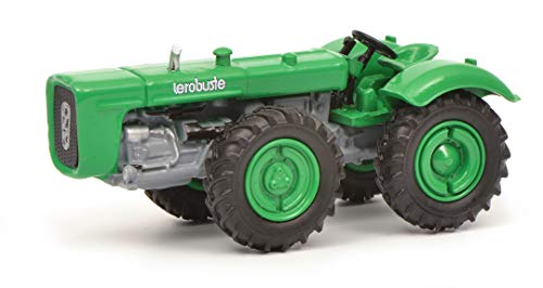 Schuco 452641300, grün Dutra D4K, Traktor, ohne Kabine, Modellauto, 1:87 von Schuco