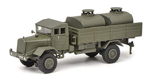 Schuco 452642400 MB Mercedes-Benz 452642400-Mercedes LG 315 Tank-LKW BW 1:87, Modellauto, Modellfahrzeug, Olive von Schuco