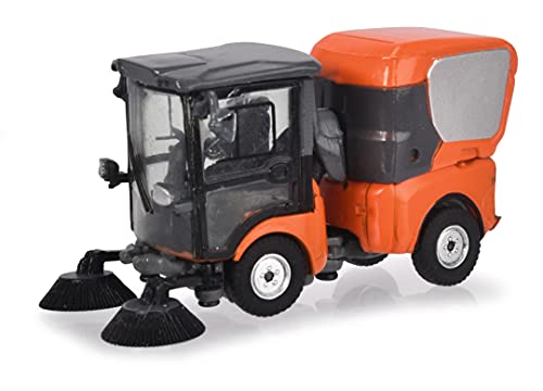 Schuco 452660700 Kärcher MC 130, Kehrmaschine, Modellauto, Maßstab 1:87, schwarz/orange von Schuco