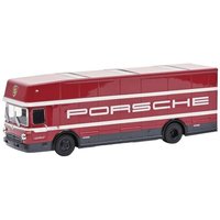 Schuco 452668000 H0 LKW Modell Mercedes Benz Renntransporter Porsche von Schuco