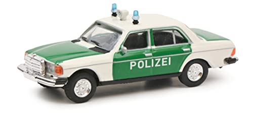 Schuco 452668900 MB 280E Polizei 1:87, Mehrfarbig von Schuco