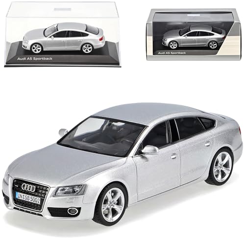 Schuco A-U-D-I A5 A 5 Sportback EIS Silber Eissilber 1/43 Modellauto Modell Auto von Schuco