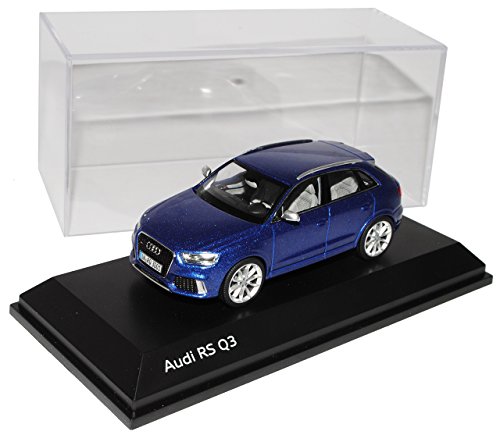 Schuco A-U-D-I Q3 RS Blau Ab 2011 1/43 Modell Auto von Schuco