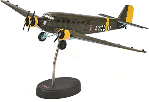 Schuco Junkers Ju 52/3m, Amicale Jean-Babtiste Salis, Reg. AZ-JU, Modellflugzeug, Modell, Maßstab 1:72, oliv von Schuco