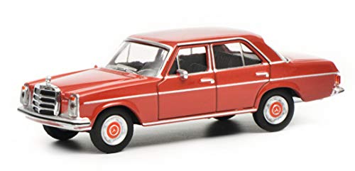 Schuco Mercedes Benz 200D, Modellauto, Maßstab 1:64, dunkelrot von Schuco