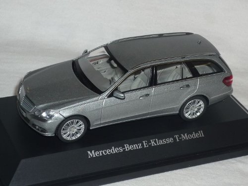 Schuco Mercedes-Benz E-Klasse T-Modell Palladium Silber S212 W212 Vor Facelift 2009-2013 1/43 Modell Auto mit individiuellem Wunschkennzeichen von Schuco