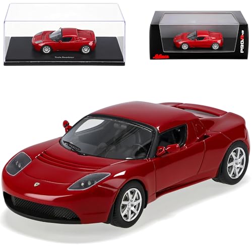 Schuco Tesla Roadster Rot 2008-2012 Pro.R43 1/43 Modell Auto von Schuco