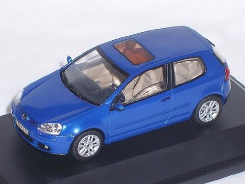 Schuco Volkwagen Golf V 5 Blau Blue 3 TÜrer 1/43 Modellauto Modell Auto von Schuco