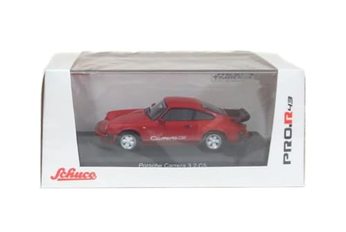 Schuko 1/43 Porsche Carrera 3.2 CS Indian Red Fertigprodukt von Schuco