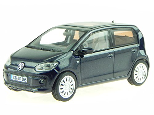 VW up! 4-Türer 2012 blau dark blue metallic Modellauto Schuco 1:43 von Schuco