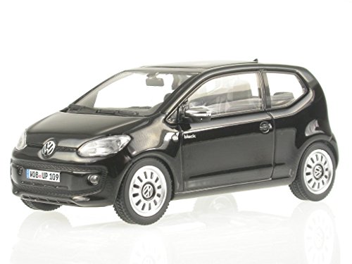 VW up! Black 3-Türer schwarz Modellauto Schuco 1:43 von Schuco