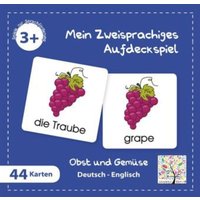 Mein Zweisprachiges Aufdeckspiel, Obst und Gemüse, Englisch (Kinderspiel) von Schulbuchverlag Anadolu GmbH