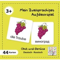 Mein Zweisprachiges Aufdeckspiel, Obst und Gemüse, Russisch (Kinderspiel) von Schulbuchverlag Anadolu