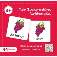 Mein Zweisprachiges Aufdeckspiel, Obst und Gemüse, Türkisch (Kinderspiel) von Schulbuchverlag Anadolu GmbH