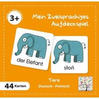 Mein Zweisprachiges Aufdeckspiel, Tiere, Polnisch (Kinderspiel) von Schulbuchverlag Anadolu GmbH