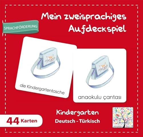 Mein Zweisprachiges Aufdeckspiell, Kindergarten Deutsch-Türkisch (Kinderspiel) von Schulbuchverlag Anadolu