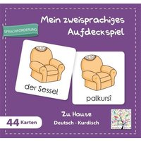 Mein zweisprachiges Aufdeckspiel, Zu Hause Deutsch-Kurdisch (Kinderspiel) von Schulbuchverlag Anadolu