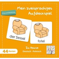 Mein zweisprachiges Aufdeckspiel, Zu Hause Deutsch-Polnisch (Kinderspiel) von Schulbuchverlag Anadolu