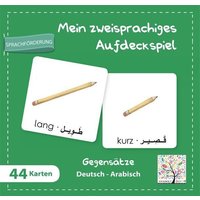 Mein zweisprachiges Aufdeckspiel , Gegensätze, Deutsch-Arabisch (Kinderspiel) von Schulbuchverlag Anadolu