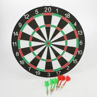 Dartspiel, doppelseitig, mit 6 Stück Darts von Schwäbische Albumfabrik