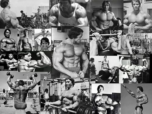 1000 Stück - Black Art White Puzzle - Schwarzeneggers Fitness Posters - Memory-Spiels Für Adults - Spielzeug Zum Stressabbau Für Die Ganze Familie Gifts - Sk320Zp 1000 Stück - Black Art White Puzzle - Schwarzeneggers Fitness Posters - Memory-Spiels Für Adults - Spielzeug Zum Stressabbau Für Die Ganze Familie Gifts - Sk320Zp von Schwagebo
