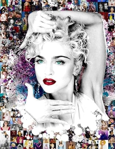 Art Puzzles - Classic Singers Madonnass Posters Memory-Spiels Für Adults - Spielzeug Zum Stressabbau Für Die Ganze Familie - Puzzle 1000 Stück Gifts - Sk197Zp Art Puzzles - Classic Singers Madonnass Posters Memory-Spiels Für Adults - Spielzeug Zum Stressabbau Für Die Ganze Familie - Puzzle 1000 Stück Gifts - Sk197Zp von Schwagebo
