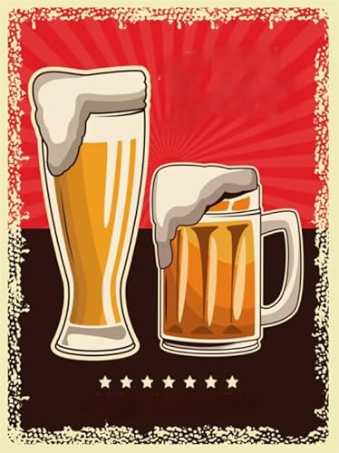 Beers Art Fun Poster Puzzles,Puzzles 1000 Stück,Abstract Art Posters Colorful Puzzle,Games Elderly Dementia,Erwachsene Dekompression Spiel Kunst Plakate Pw292Wa von Schwagebo