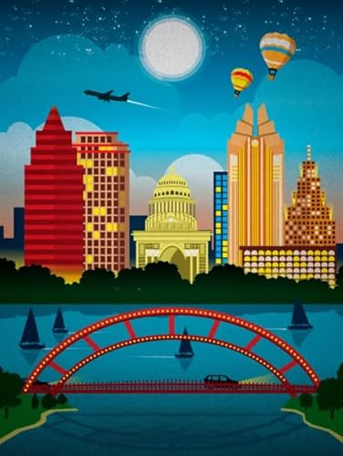 Puzzle 1000 Stück - Australians City Travel Kunst Posters - Buntes Puzzles - Gedächtnis Spiele Für Erwachsene - Familie Stress Relief Spielzeug - Px172Qz von Schwagebo