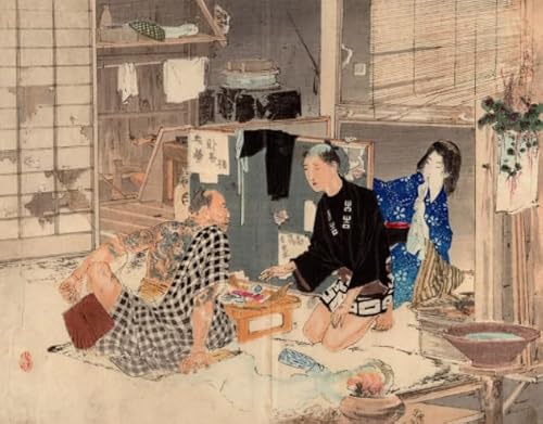 Puzzle 1000 Stück - Vintage Japanese Art Poster - Erwachsene Familie Puzzle Herausforderung Spielzeug - Senioren-Memory-Spiel Hz52Yw von Schwagebo