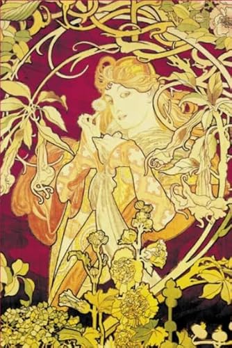 Puzzles 1000 Pcs - Alphonse.Mucha Illustrations - Abstract Poster Jigsaw - Erwachsene Familie Fun Spielzeugs Posters TR554KS von Schwagebo