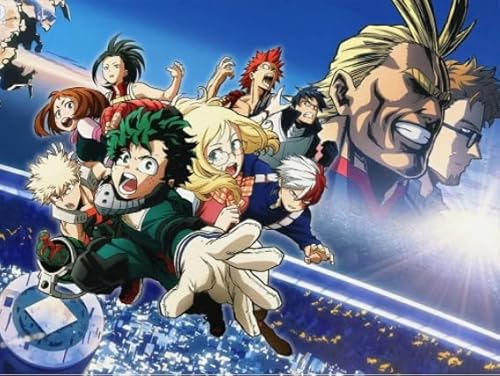 Puzzles 1000 Pcs - Japanese Animes Midoriya My Academias - Colourful Jigsaw - Kinder's Educational Spielzeugs Posters TR347KS von Schwagebo