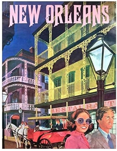 Schwagebo 1000 Teile Holzpuzzle New Orleans Reiseposter Für Familien Stressabbau Lernspielzeug Ga80Ec von Schwagebo