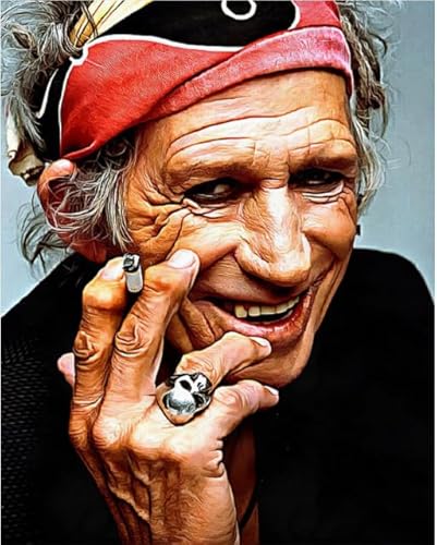 Schwagebo 1000 Teile Holzpuzzle Vintage Singer Keith.Richards. Poster Für Familie Stressabbau Lernspielzeug Vf160Np von Schwagebo