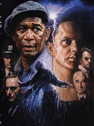 Schwagebo Holzpuzzle 1000 Teile Classic Crime Films The Shawshank.Redemption Poster Erwachsenenspielzeug Dekompressionsspiel Vf349Np von Schwagebo