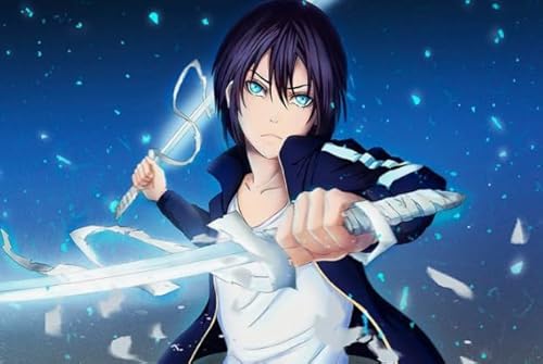 Schwagebo Jigsaw Puzzle 1000 Teile Noragami Animation Charakter Poster Holz Home Puzzle Und Dekompression Spiel Xd31Zy von Schwagebo