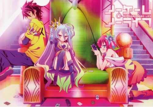 Schwagebo No Game No Life Japanisches Anime Puzzle 1000 Teile Erwachsene Dekompressionsspielzeug GS230LA von Schwagebo