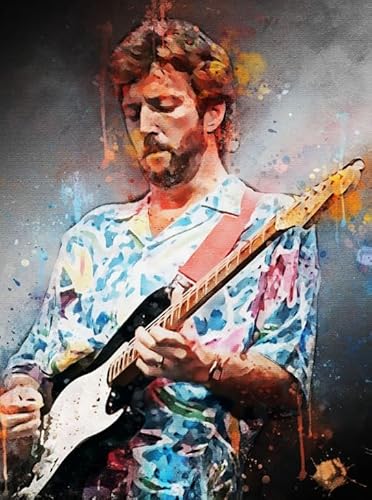 Schwagebo Puzzle 1000 Pieces Eric.Clapton Band Art Poster Holz Dekompression Spiel Für Erwachsene Spielzeug Gq455Zy von Schwagebo