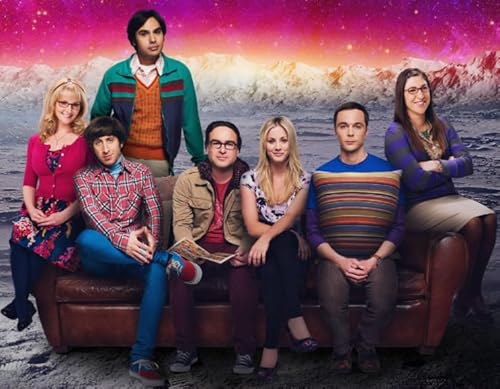 Schwagebo Puzzle 1004 Stück Holzpuzzle Komödie Film Bang Theory Poster Für Erwachsene Familie Dekompression Spiele Gq235Zy von Schwagebo