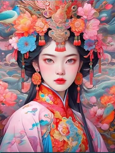 Schwagebo Puzzles 1000 Pieces Ancient Chinese Girls Wall Art Poster Holz Erwachsene Spielzeug Dekompression Spiel Nw44Zt von Schwagebo