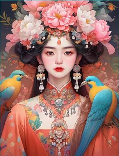 Schwagebo Puzzles 1000 Pieces Ancient Chinese Girls Wall Art Poster Holz Erwachsene Spielzeug Dekompression Spiel Nw45Zt von Schwagebo