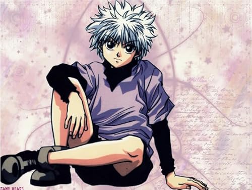 Schwagebo Puzzles Holz 1000 Stück Japanisch Klassisch Killua Zoldyck Poster Anime Für Erwachsene Kinder Spiele Lernspielzeug Ke198Zp von Schwagebo