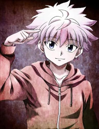 Schwagebo Puzzles Holz 1000 Stück Japanisch Klassisch Killua Zoldyck Poster Anime Für Erwachsene Kinder Spiele Lernspielzeug Ke200Zp von Schwagebo