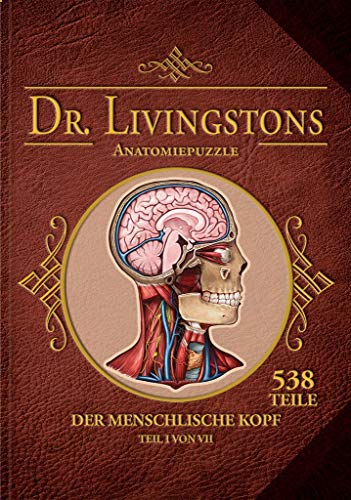 Schwerkraft-Verlag Dr. Livingstons Anatomiepuzzle Nr. 1: Der menschliche Kopf von Schwerkraft-Verlag