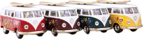 Diecast '62 VW Bus & Surfboard (Sold Individually - Colors Vary) by Schylling von Schylling