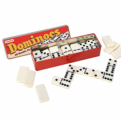 Schylling Double Six Dominoes Spielzeug, 1 EA von Schylling